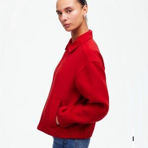 Madewell Double-Faced Rounded-Sleeve Jacket